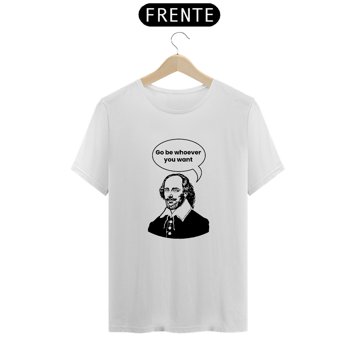 Nome do produto: Shakespeare de saco cheio - Camiseta Quality