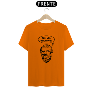 Nome do produtoPlatão - Sai da caverna! - Camiseta Prime