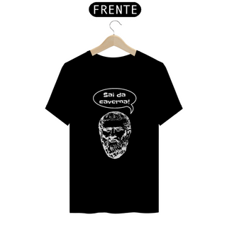 Nome do produtoSai da caverna! - Camiseta Quality