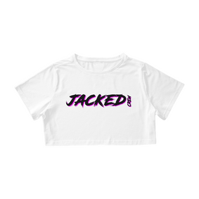 Cropped JACKED CREW - (Pink Detailed) - WHITE
