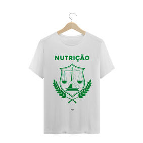 Camiseta - NUTRIÇÃO LOGO - WHITE