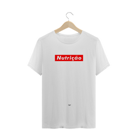 Camiseta NUTRIÇÃO LOGO (Supreme Style) - WHITE