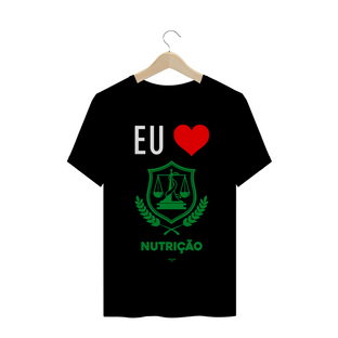 Nome do produtoCamiseta EU <3 NUTRIÇÃO - BLACK