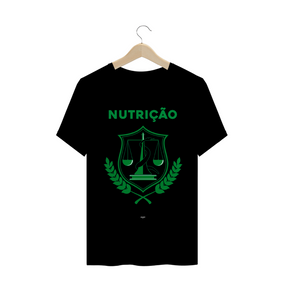 Camiseta - NUTRIÇÃO LOGO - BLACK