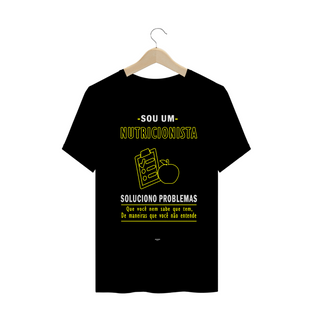 Nome do produtoCamiseta - SOU UM NUTRICIONISTA.. - (Yellow Outline)