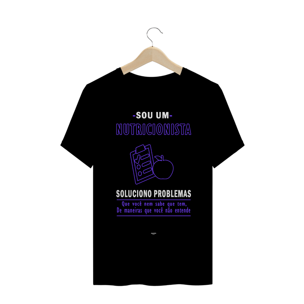 Nome do produtoCamiseta - SOU UM NUTRICIONISTA... - PURPLE