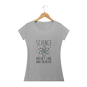 Camiseta Ciência Feminina