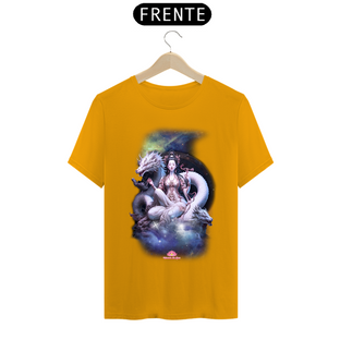 Nome do produtoCamiseta Kuan Yin e os Dragões Brancos 