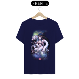 Nome do produtoCamiseta Kuan Yin e os Dragões Brancos 