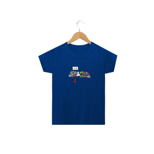 Nome do produtoCamiseta infantil - Jesus herói