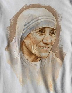 Camiseta Madre Teresa de Calcutá - unissex