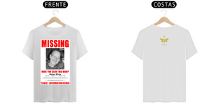 Nome do produtoCamiseta Walter White Missing - Breaking Bad