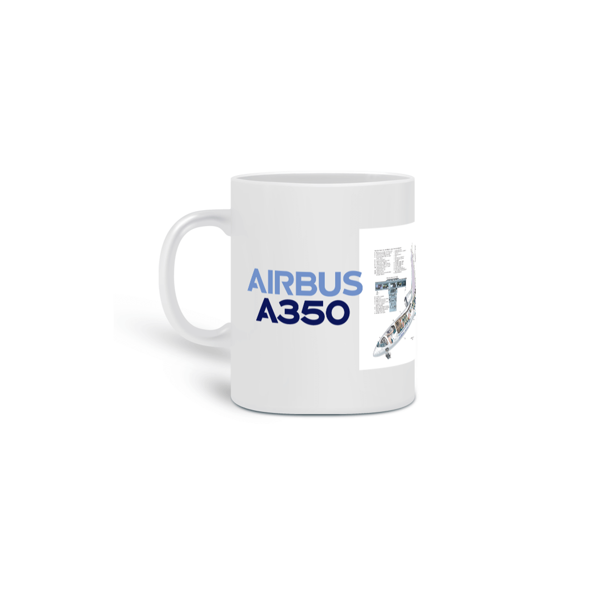 Nome do produtoCaneca Airbus A350