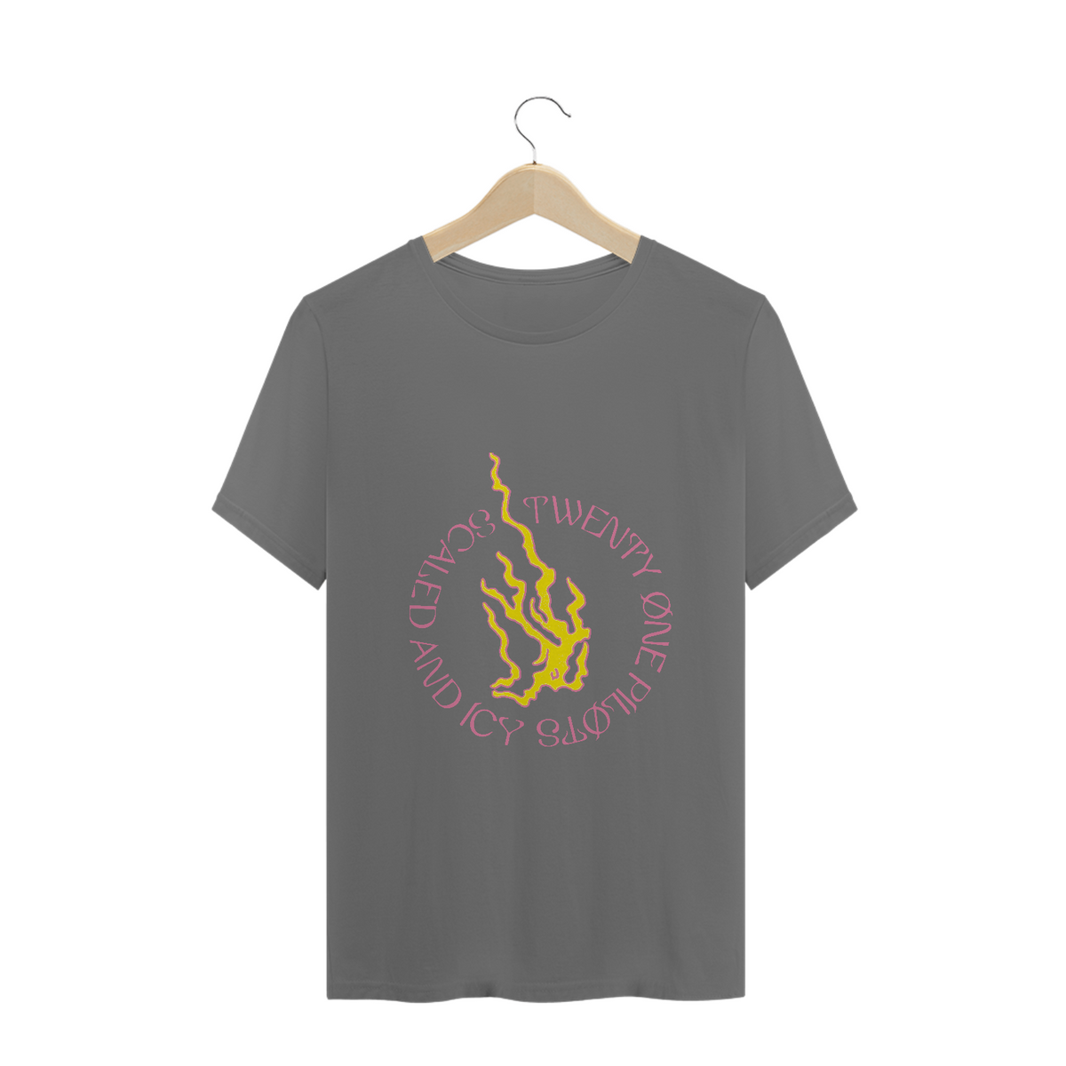 Nome do produto: Camiseta Flame (estonada) - Twenty one pilots