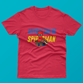 Nome do produtoCamiseta Anyone can be - Spider Man 