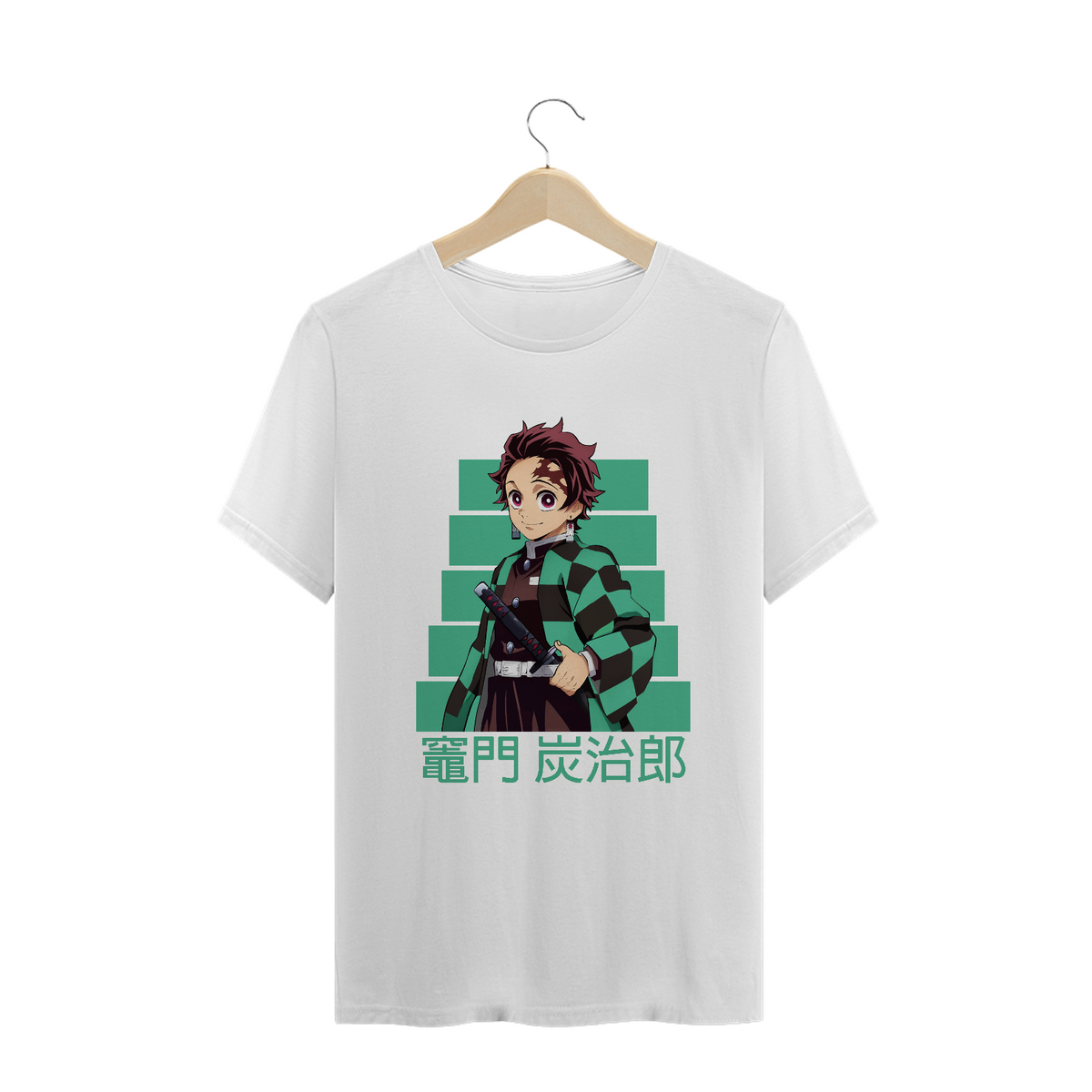 Nome do produto: Camiseta Tanjiro Kamado - Demon Slayer