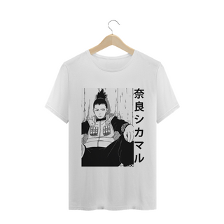 Camiseta Shikamaru Nara - Branca