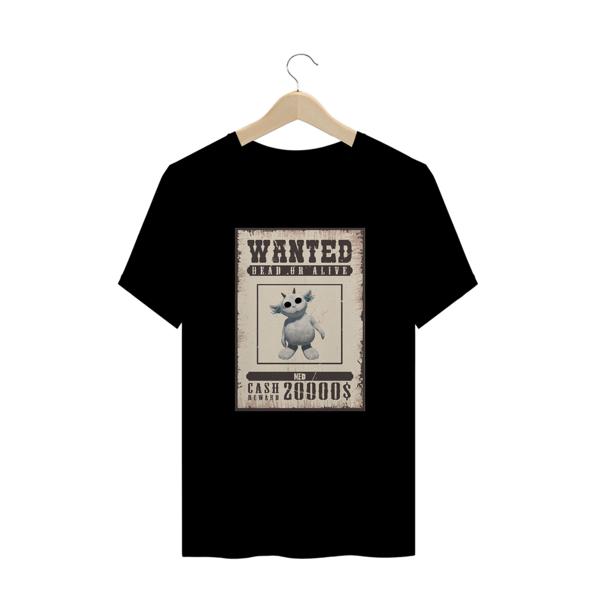 Nome do produto: Camiseta Wanted Ned - Twenty one pilots