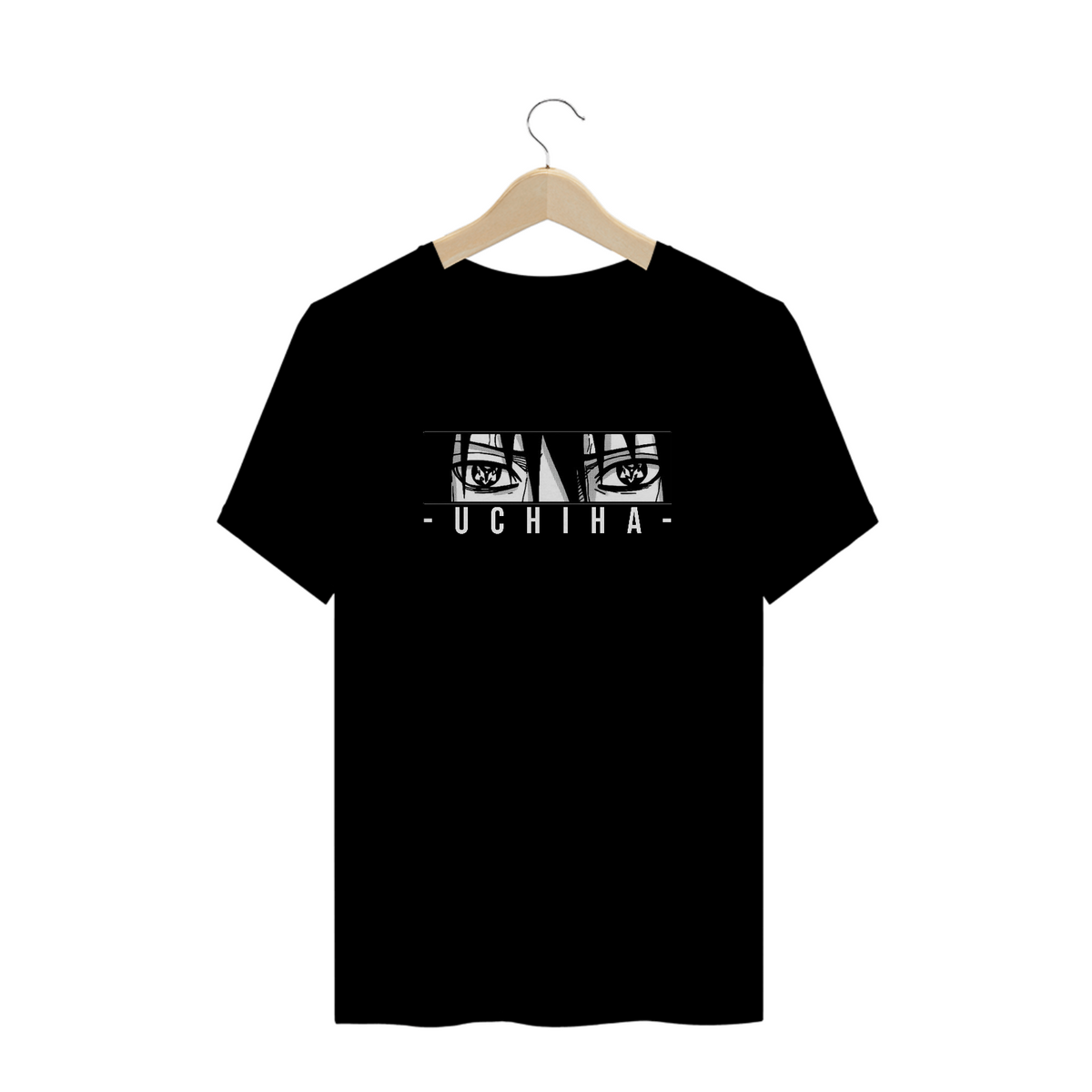 Nome do produto: Camiseta Uchiha - preta
