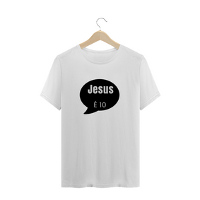 Camisa Jesus é 10 masculina / lion M.A