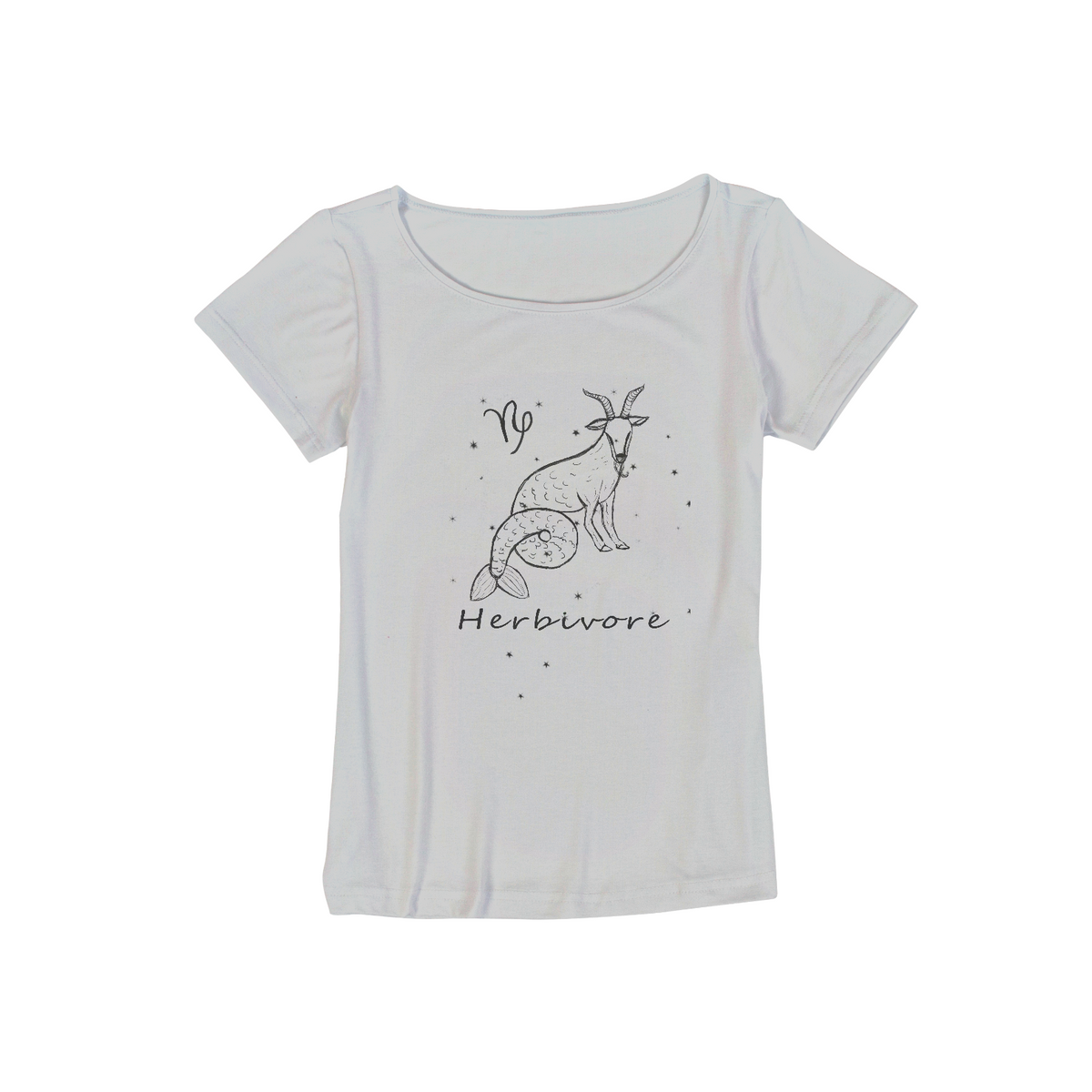 Nome do produto: Camiseta Viscolycra | Capricórnio | Herbivore | P&B 