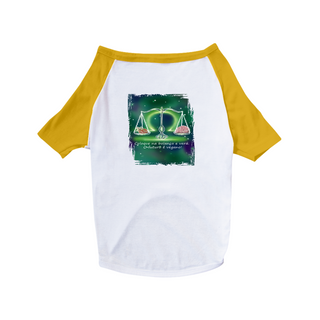 Nome do produtoCamiseta para Pet | Libra | Coloque na balança e verá: O futuro é vegano! | Color