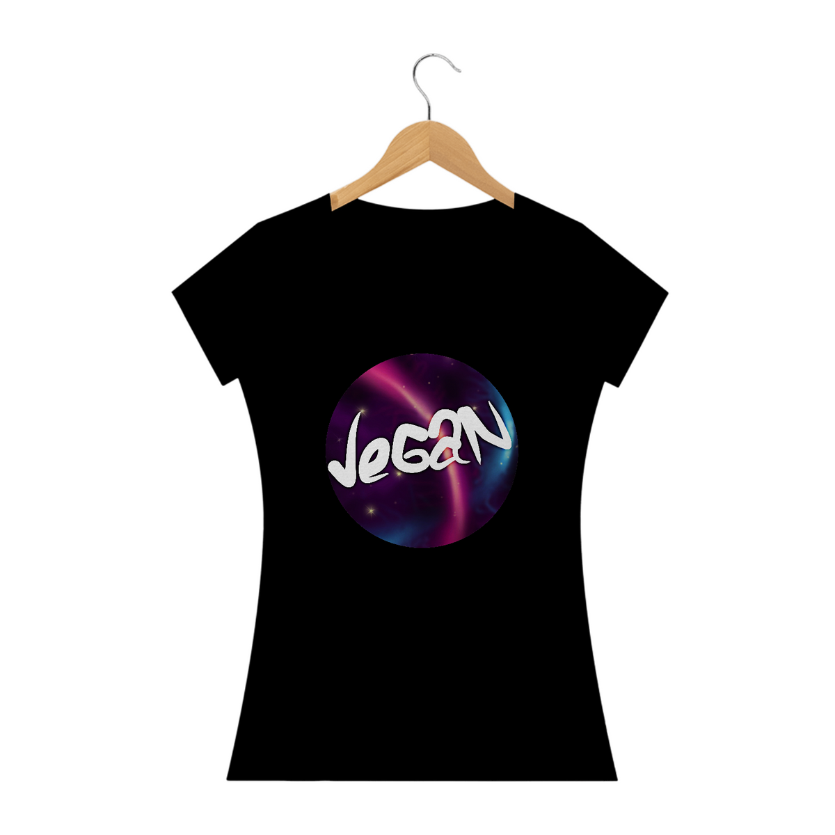 Nome do produto: Camiseta Baby Long | Vegan Astral | Círculo 