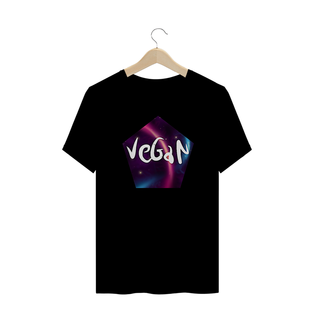 Nome do produto: Camiseta Unissex | Vegan Astral | Pentágono