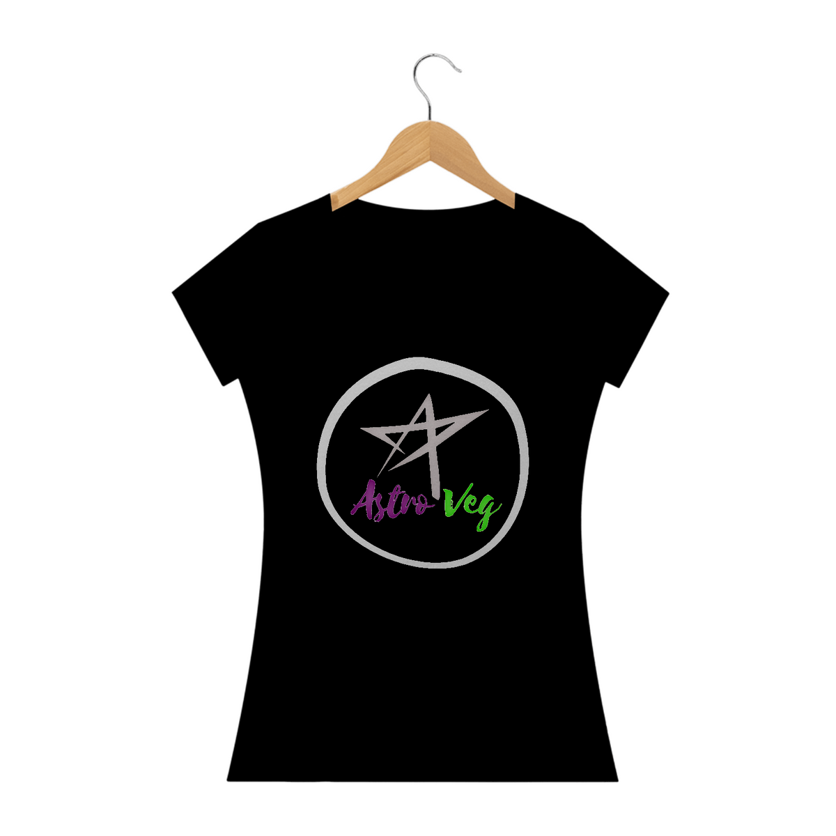 Nome do produto: Camiseta Baby Long | Logo | AstroVeg