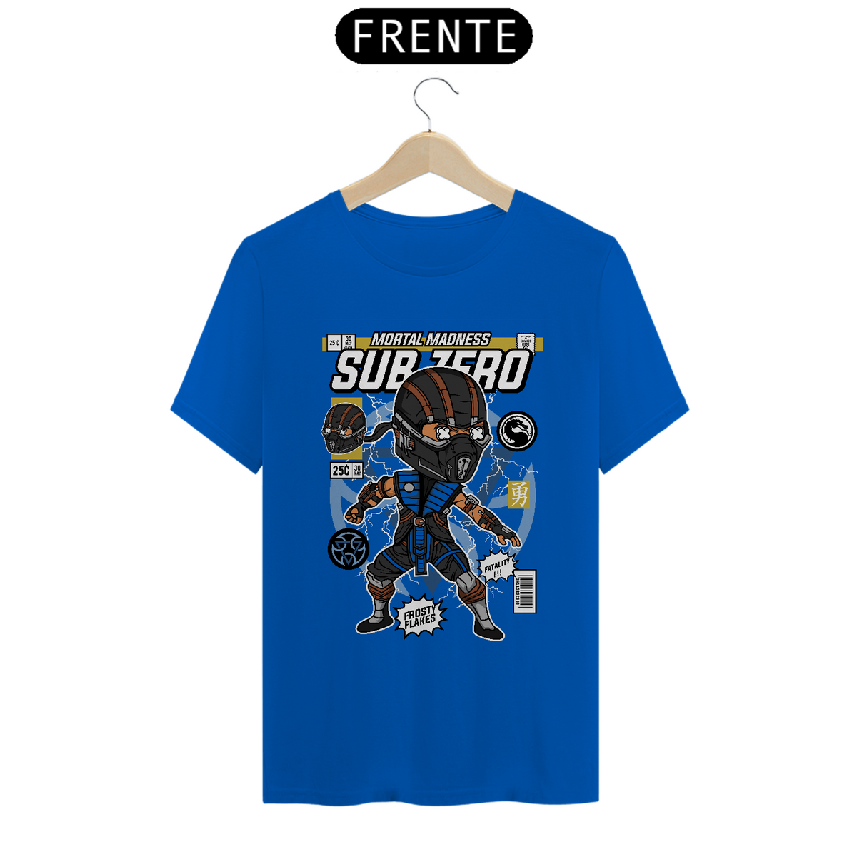 Nome do produto: Sub Zero Mortal kombat - Funko Cartoon