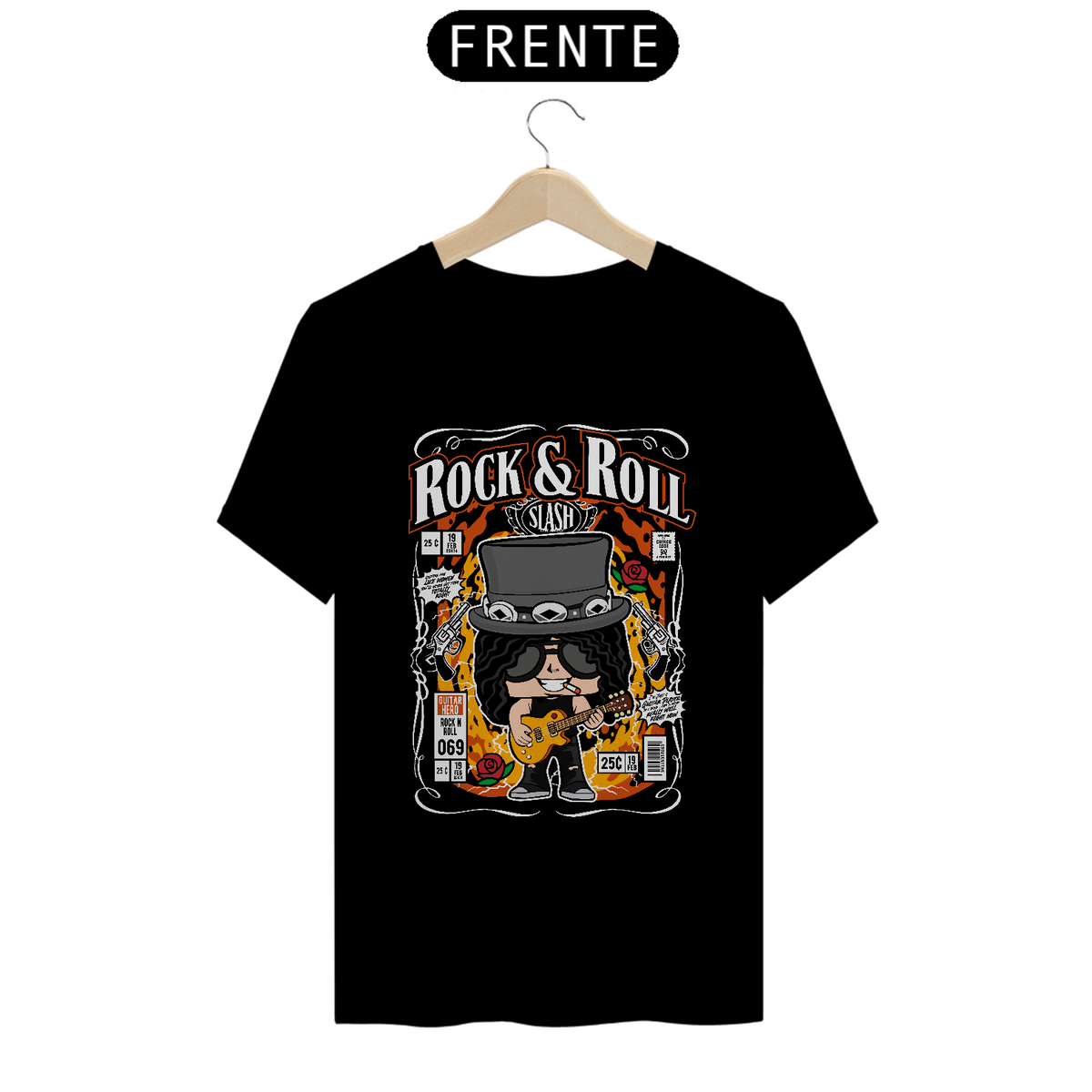 Nome do produto: Slash - Rock & Roll - Funko Cartoon