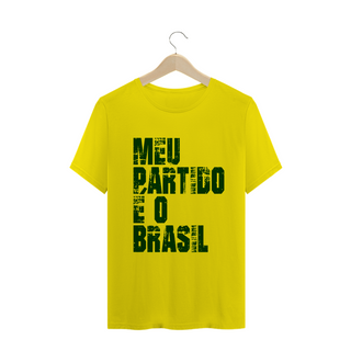 Nome do produtoCamiseta ''Meu Partido é o Brasil''