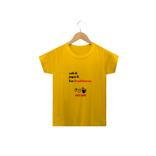 Nome do produtoCamisa Café & Live Infantil