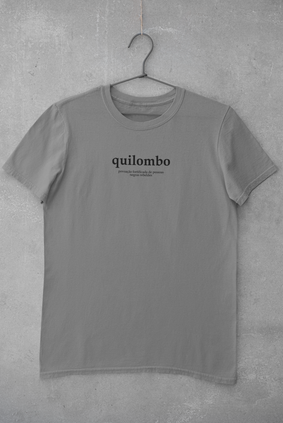 Nome do produto  Camiseta Plus Size Quilombo