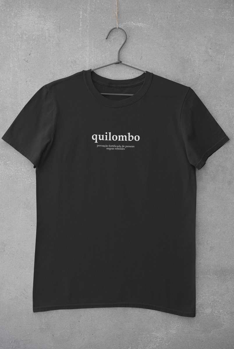 Nome do produto: Camiseta Plus Size Quilombo