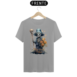 Nome do produtoCamiseta Esqueleto Take your Time - Seremcores