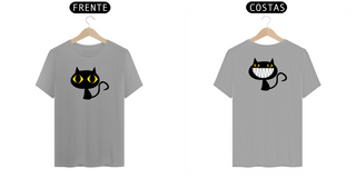 Nome do produtoCamiseta de Gato Preto - Frente&Verso Seremcores 