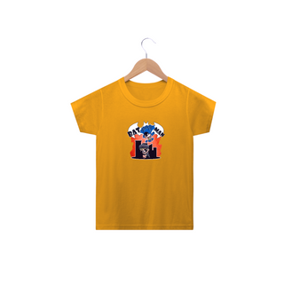 Nome do produtoCamiseta infantil Heróis - Morcego