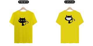 Nome do produtoCamiseta Gato Sorrindo (frente e costas) Seremcores 