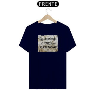 Nome do produtoCamiseta de frase  Relembre - Nosghor Seremcores 