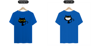 Nome do produtoCamiseta de Gato Preto - Frente&Verso Seremcores 