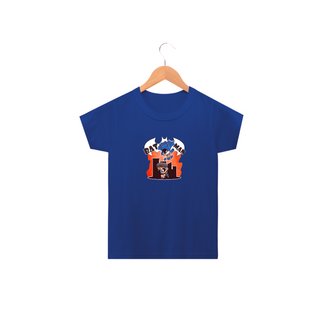 Nome do produtoCamiseta infantil Heróis - Morcego