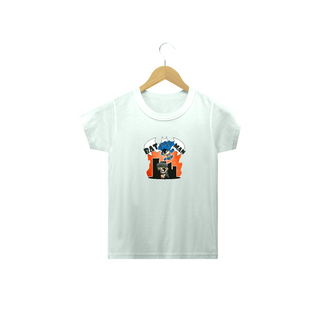 Nome do produtoCamiseta infantil Heróis - Morcego