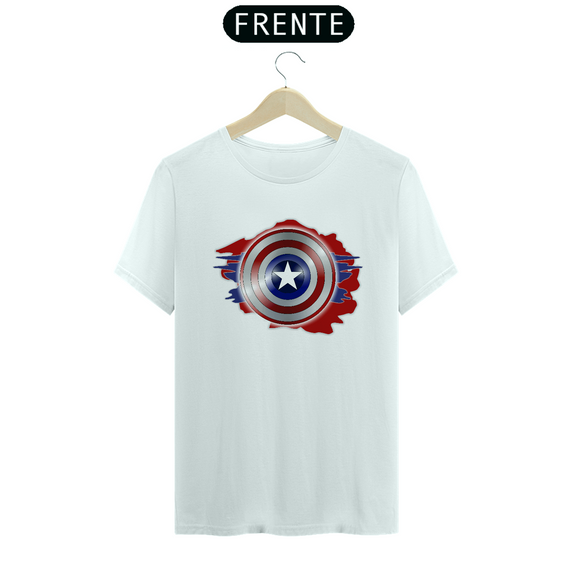 Camiseta de Heróis - Escudo