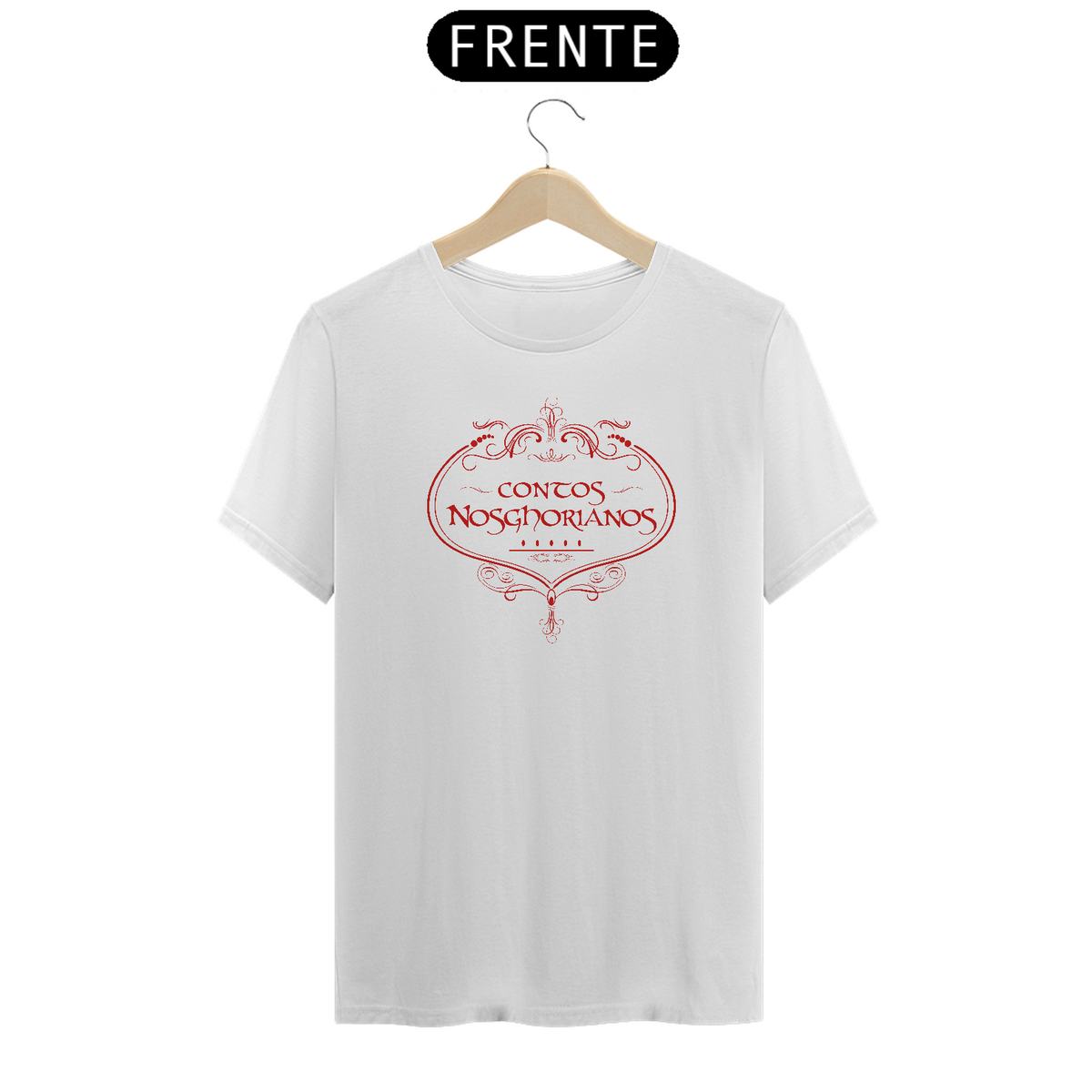 Nome do produto: Camiseta de Brasão VERMELHO de ARTONGEL de Nosghor - Seremcores 