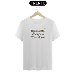 Nome do produtoCamiseta de frase Relembre (vazado) - Nosghor Seremcores 