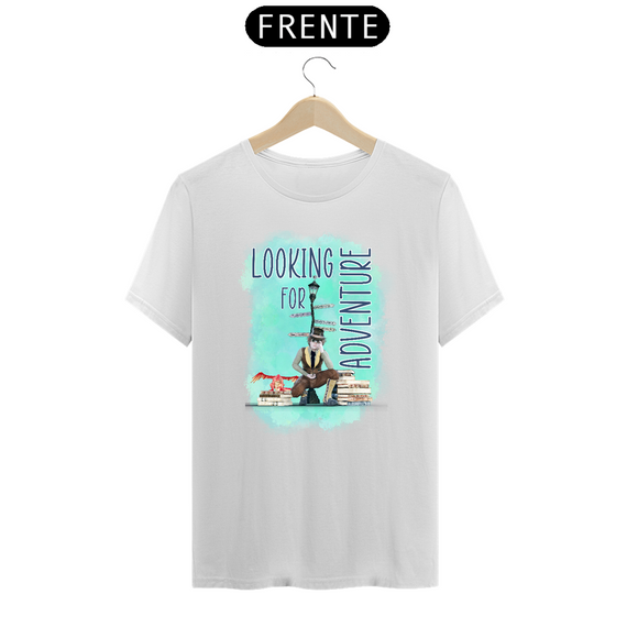 Camiseta Procurando Aventura (frases) Seremcores 