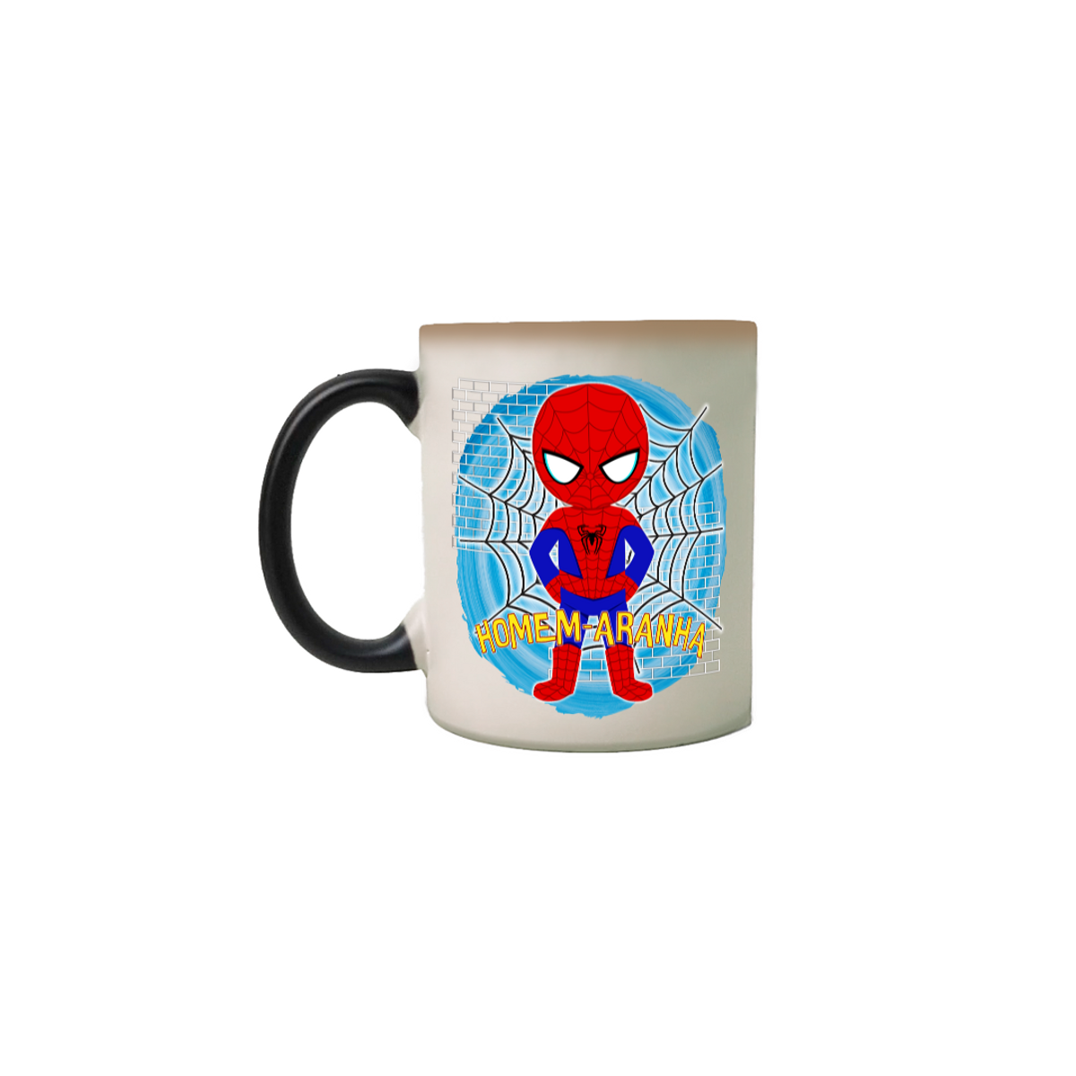 Nome do produto: Heróis - O Aranha (Caneca Mágica)