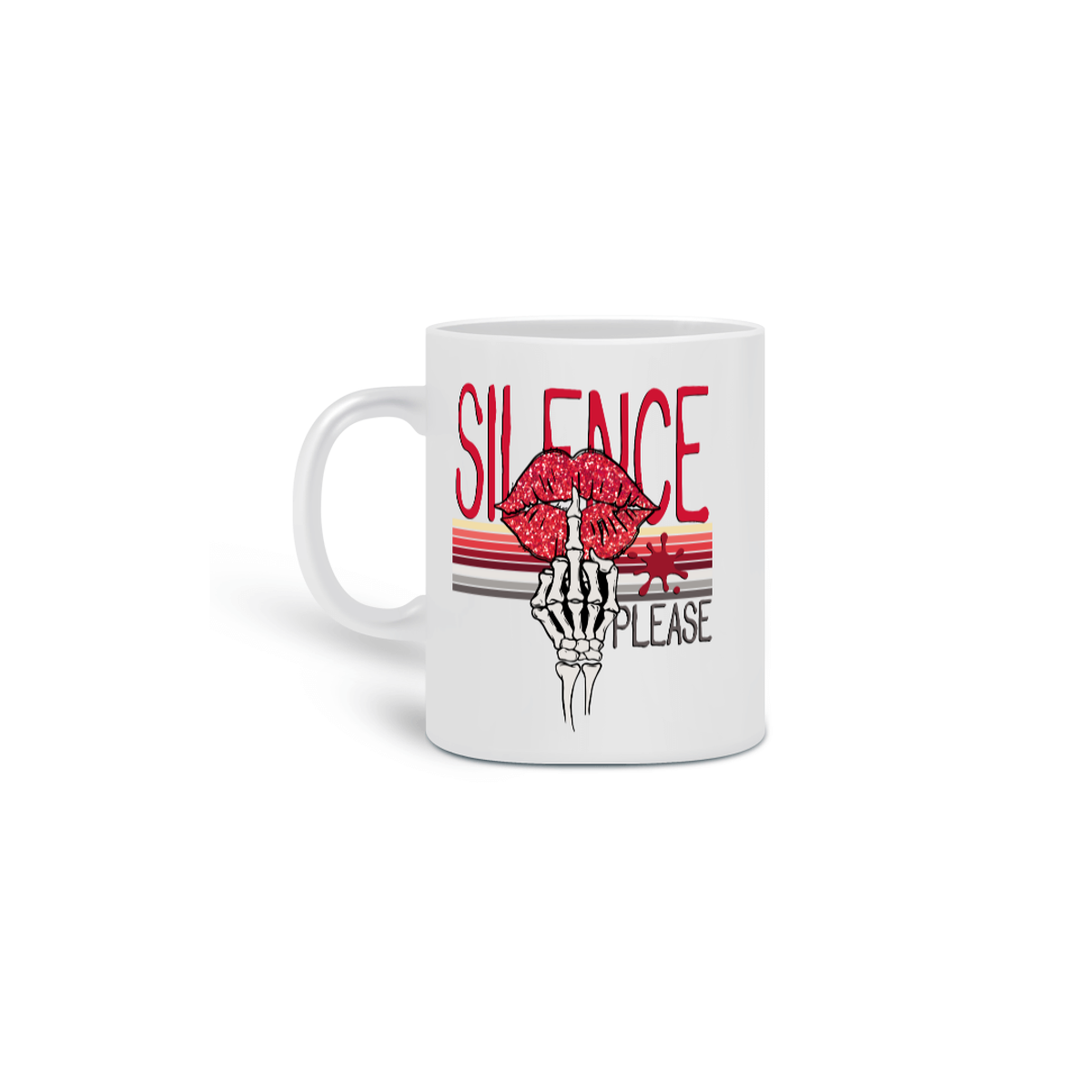 Nome do produto: Caneca Silence Please