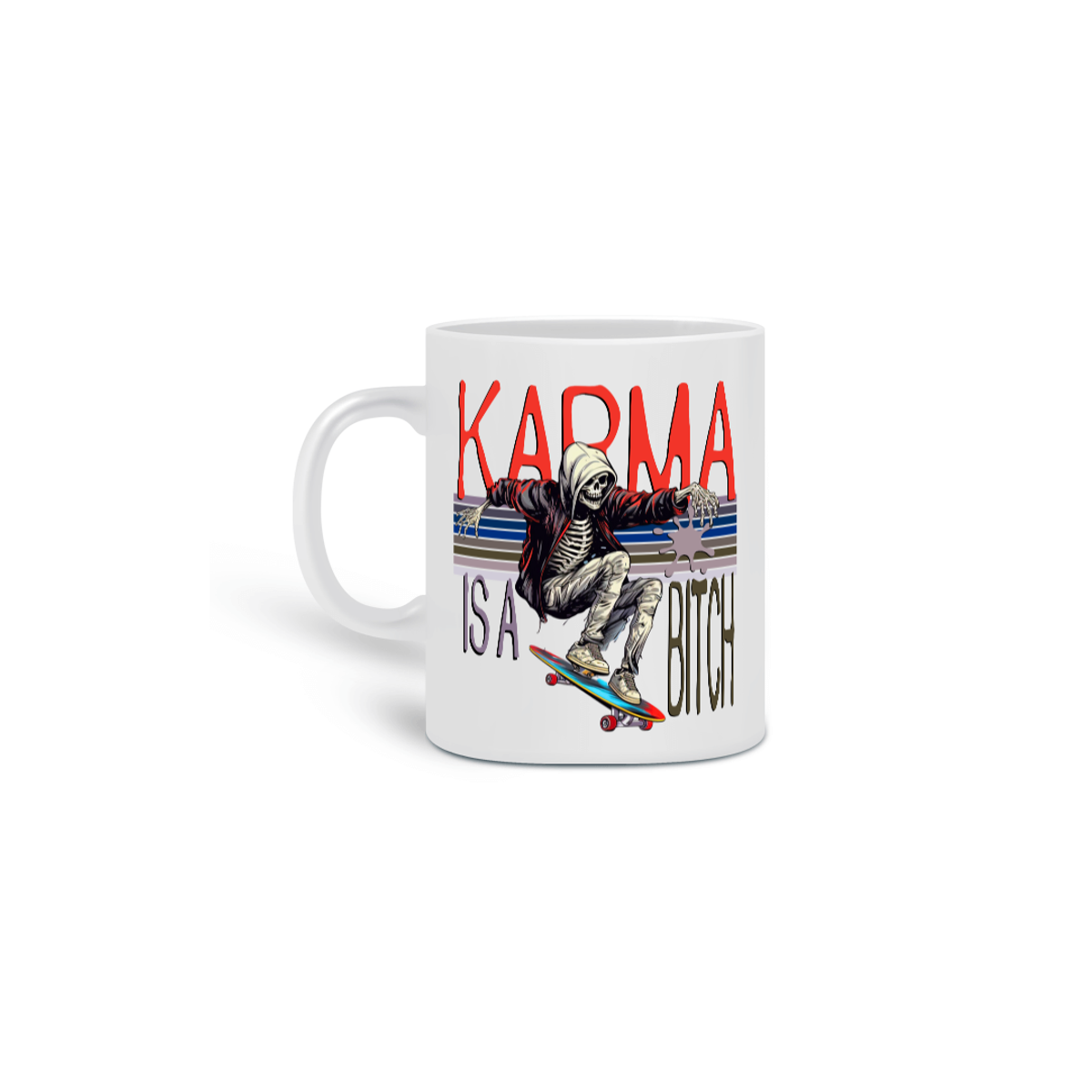 Nome do produto: Caneca Karma is a Bitch